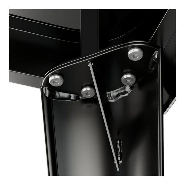 LANCASTER Alloy Series Indoor & Outdoor Table 36"x36" Distressed Onyx 164RD363BKD