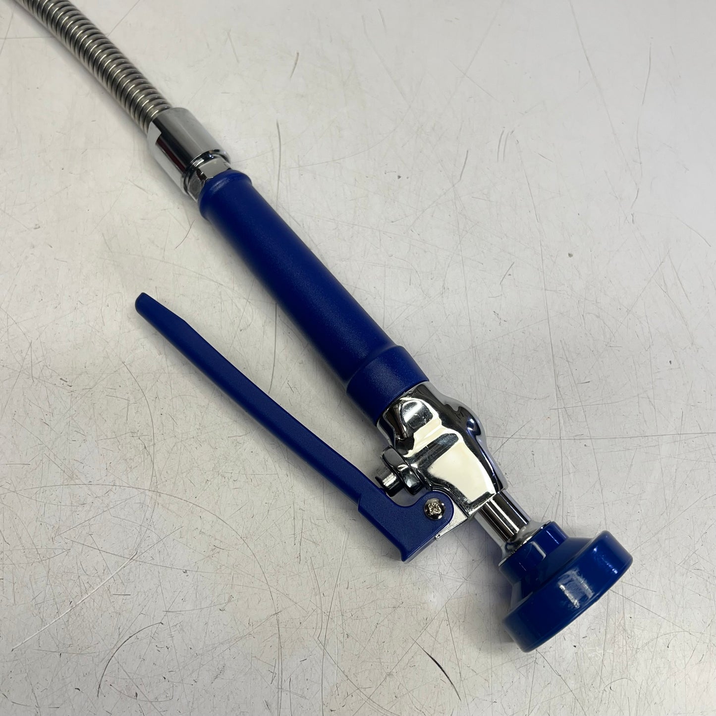 WATERLOO Pre-rinse Faucet Wall Mount  8" 1.15 GPM 44" Hose Chrome 750PRW814