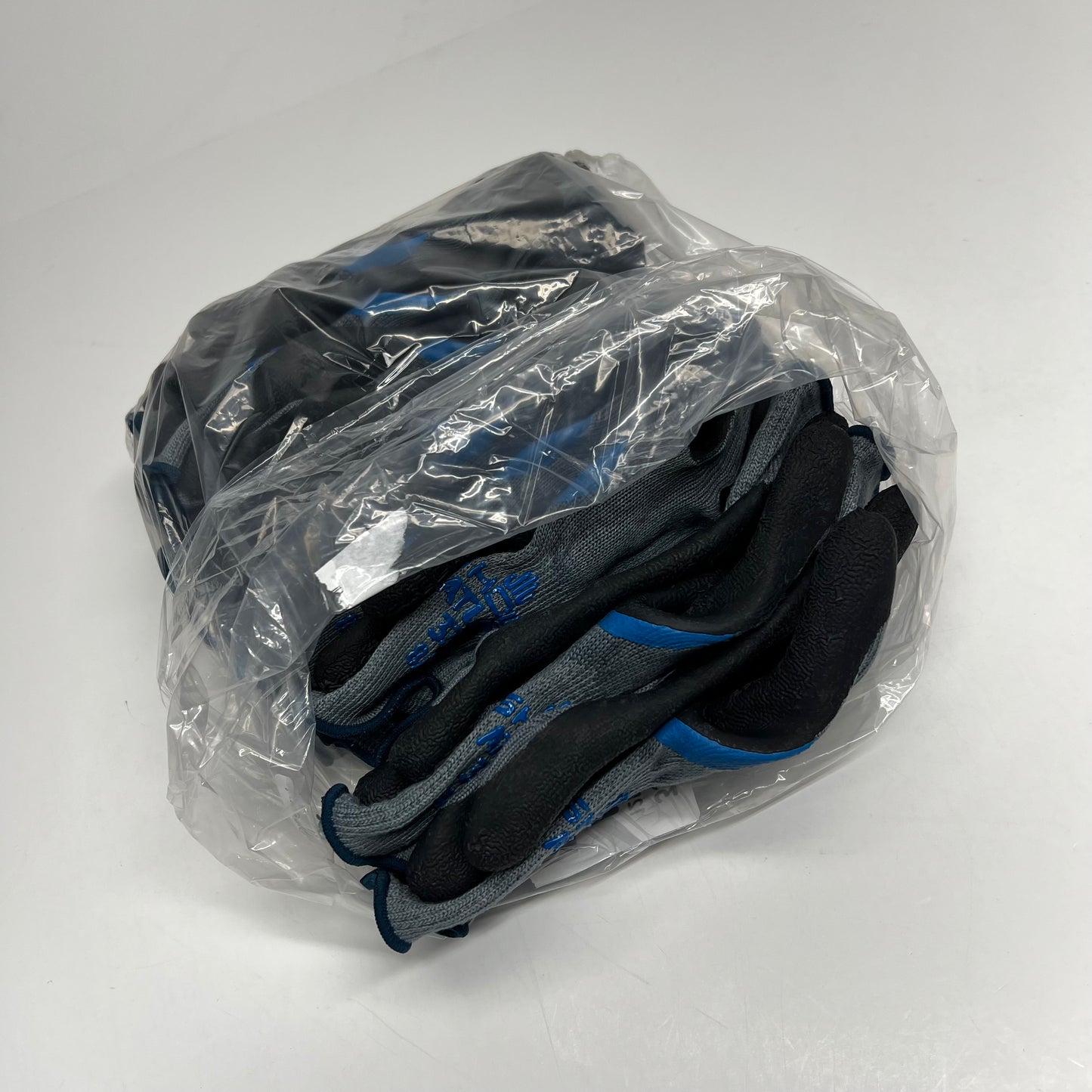 SHOWA (12 PACK) Coated Knit Gloves Rough Latex Unisex Sz M 10 Ga Grey 330L-09