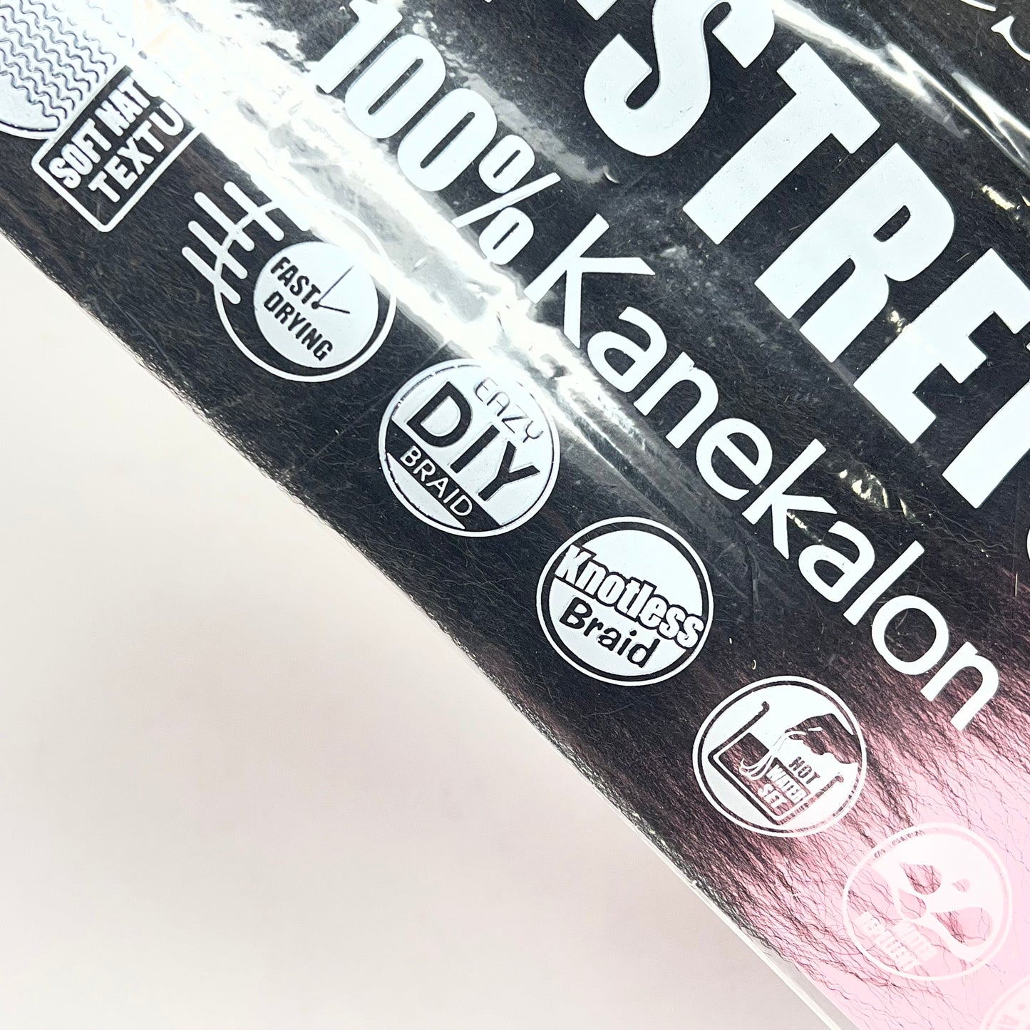 ZA@ BEAUTY ELEMENTS  Pre-stretched 3x X-Pression 100% Kanekalon Realistic 32" B|lack