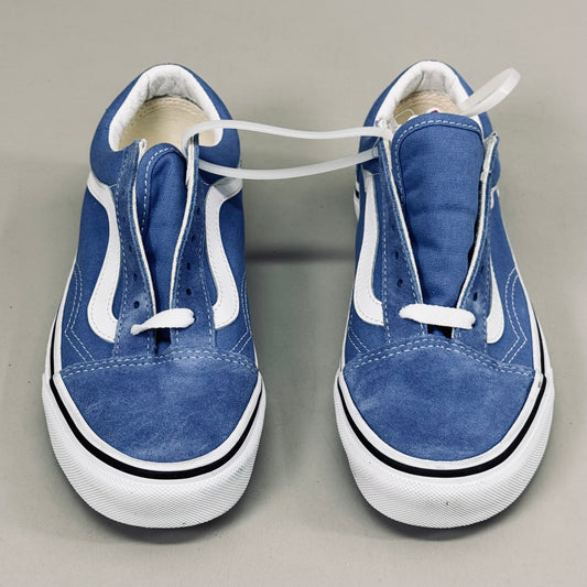 VANS Old Skool Shoe Low Top Suede & Canvas Women's 5.0 Men's 3.5 Ultra Marine