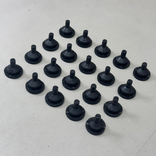 PACCAR PETERBILT (20 PACK) Rubber Plugs K183-134 21722AA Rev B 1" Black