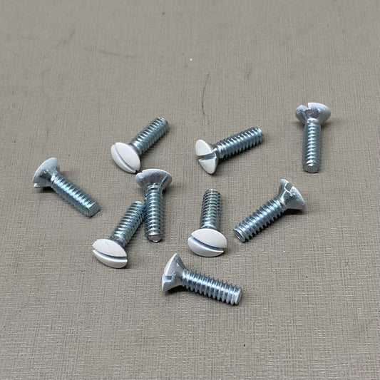 PASS & SEYMOUR (20 Pack) White Blanc Wall Plate Screws  1/2" Long 510-WCC20