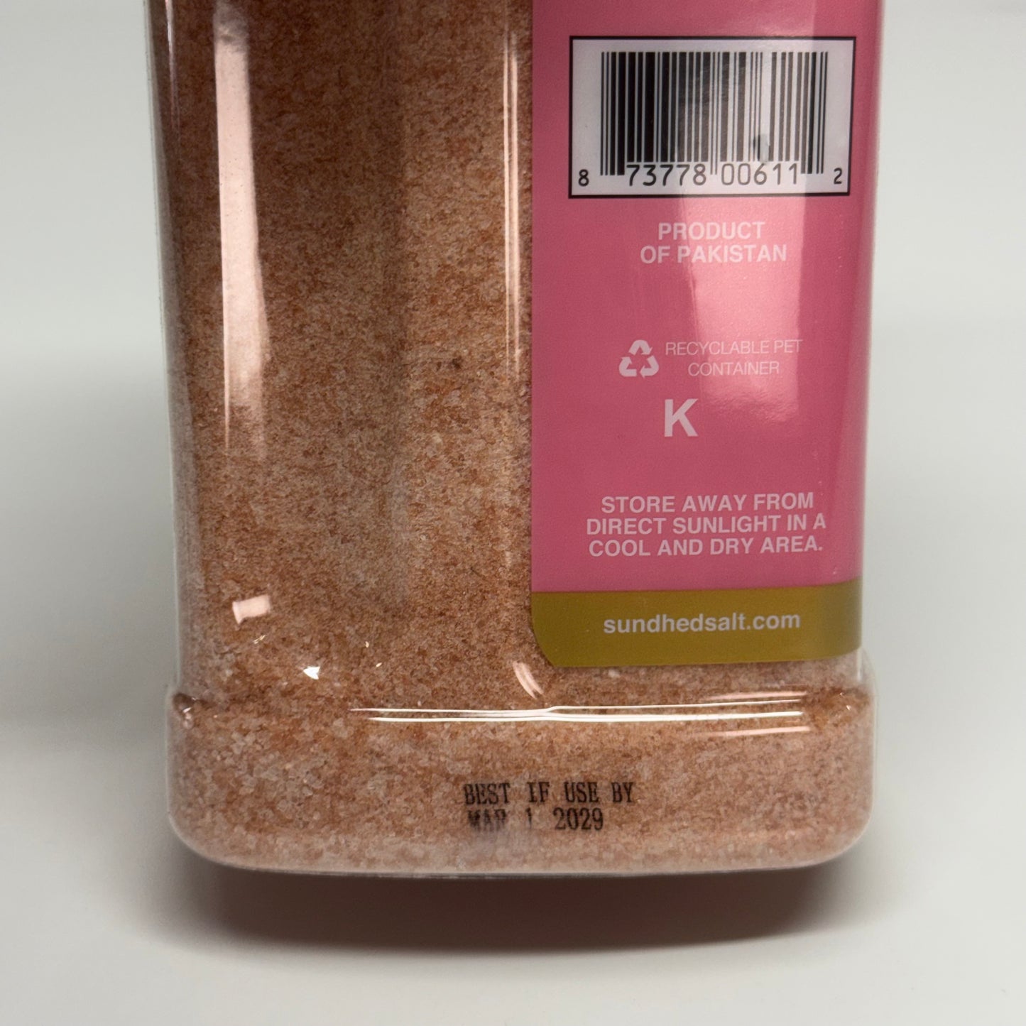 SUNDHED (6 PACK) Himalayan Pink Salt - Fine Grain 03/29