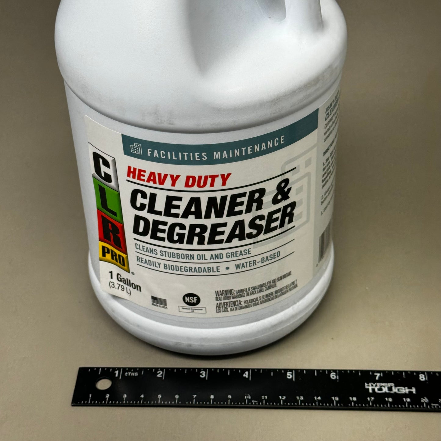 CLR PRO (4 PACK,4 GALLONS TOTAL) Cleaner/Degreaser Water Based 1 gal GFMHDCD1284