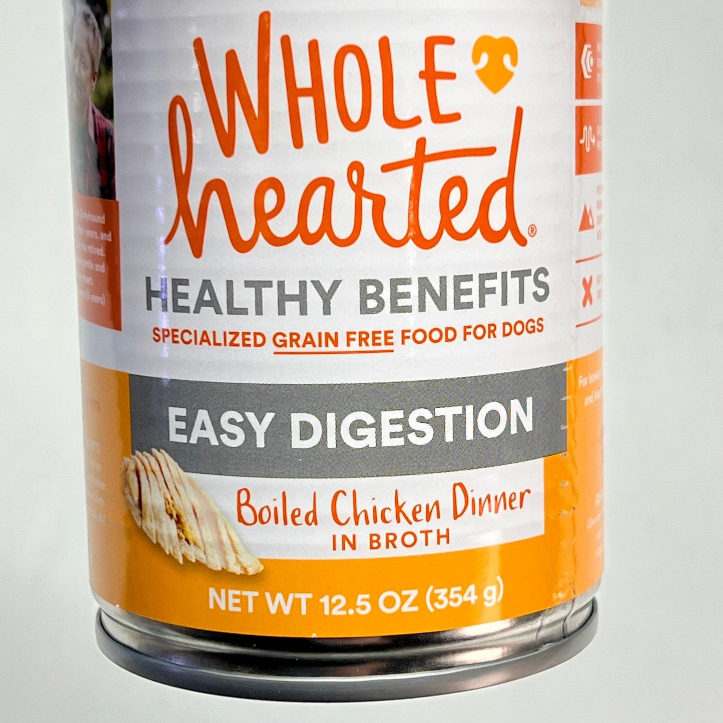 ZA@ WHOLE HEARTED (8 PACK) Healthy Benefits Easy Digestion Boiled Chicken Dinner   12.5oz BB 02/29