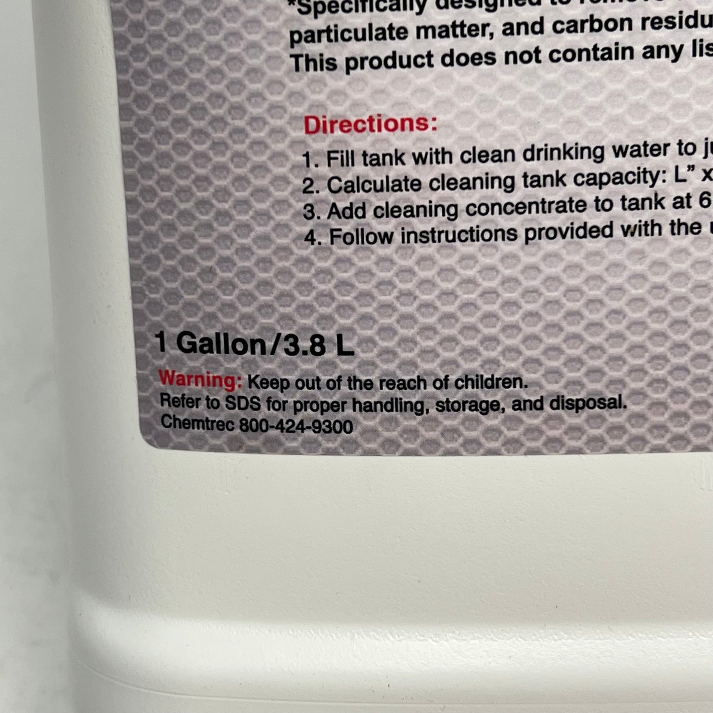 INFANTE Sonic Tonic Utlrasonic Gun Cleaner Concentrate 1 Gal 21:1 Dilution