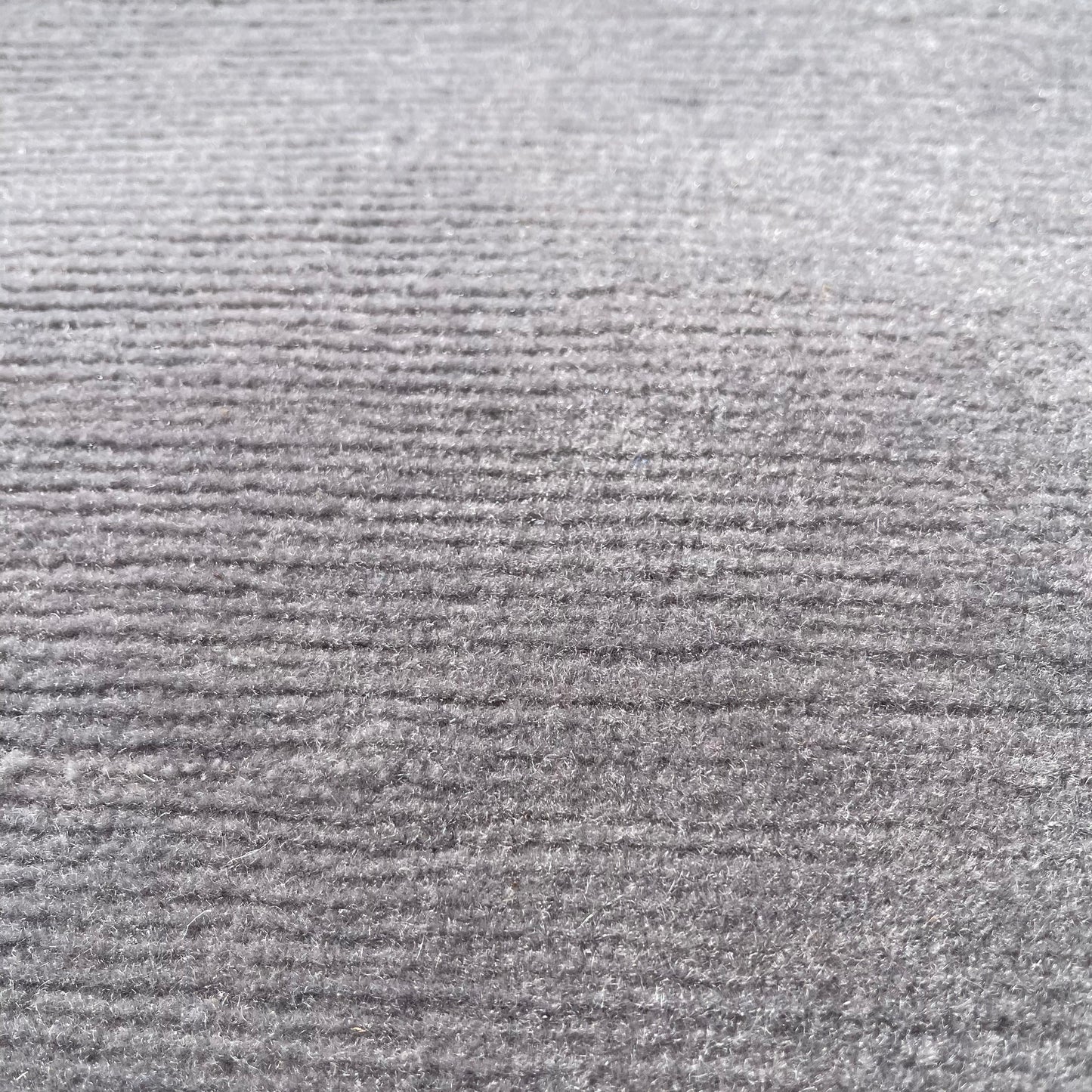 THE RUG COMPANY Bridge Modern Hand Woven Tibetan Wool Rug Roll 16’ x 12' Grey/Blue