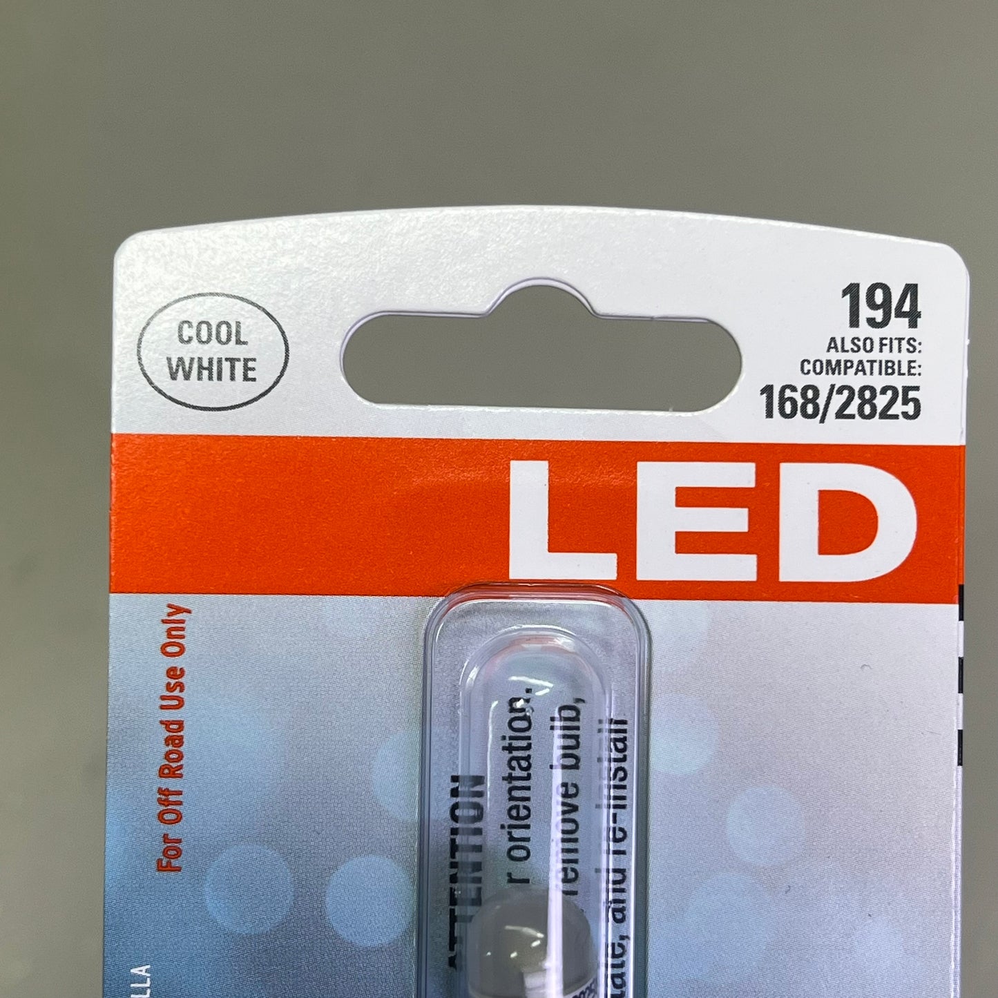SYLVANIA (2 PACK) SYL LED Mini Bulb Easy Install 12.8V Cool White 194SL.BP