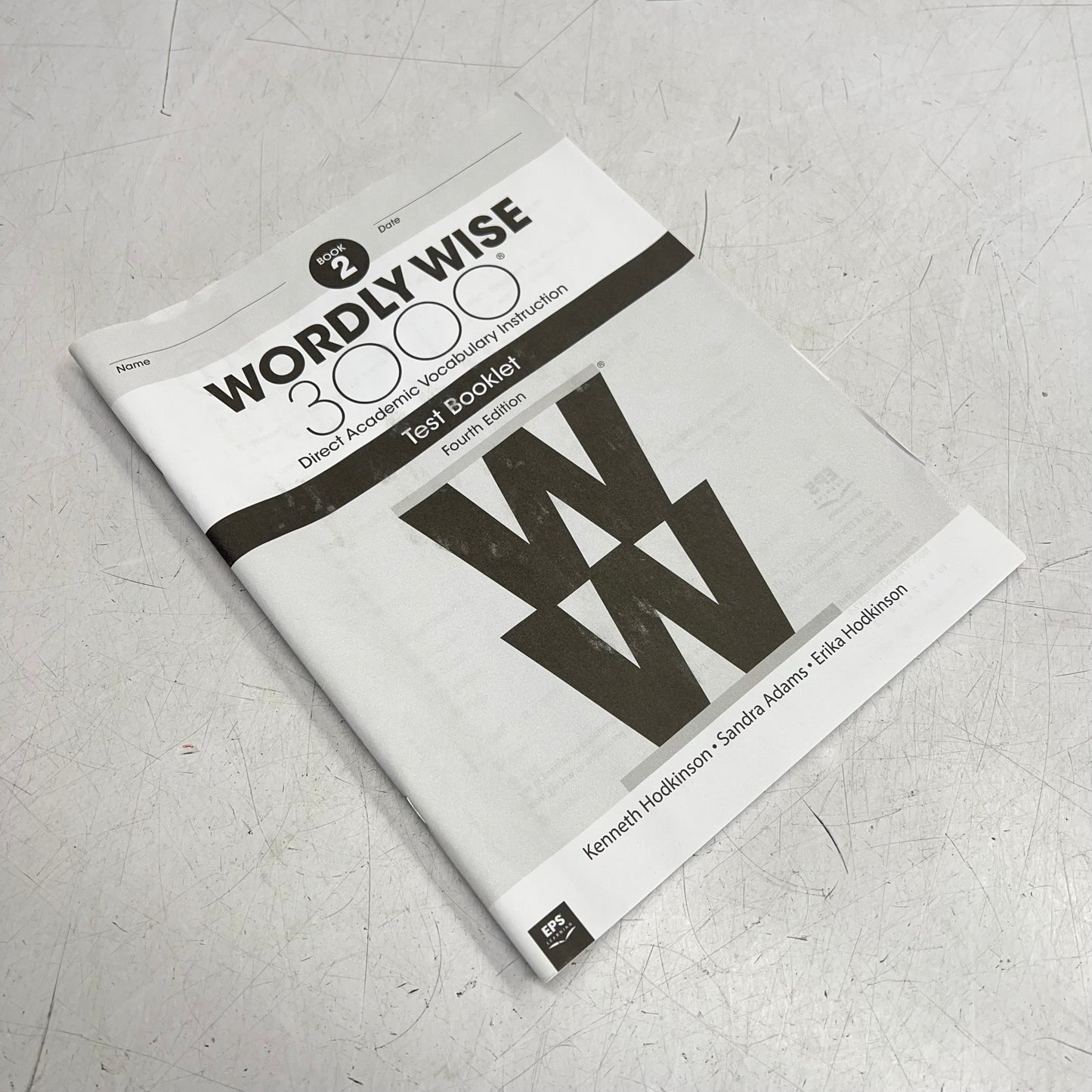 WORDLY WISE 3000 (2 PACK) Direct Academic Vocabulary Instruction Test Booklet 4th Ed