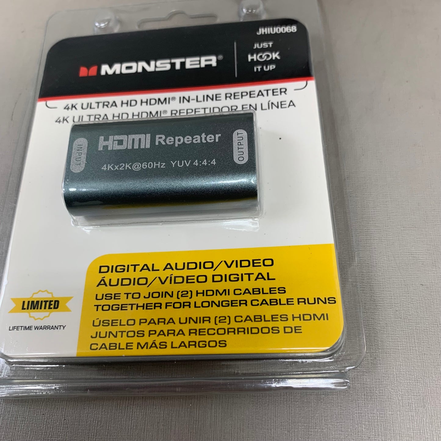 MONSTER Vanco International LLC HDMI Repeater Adapter Blue JHIU0068