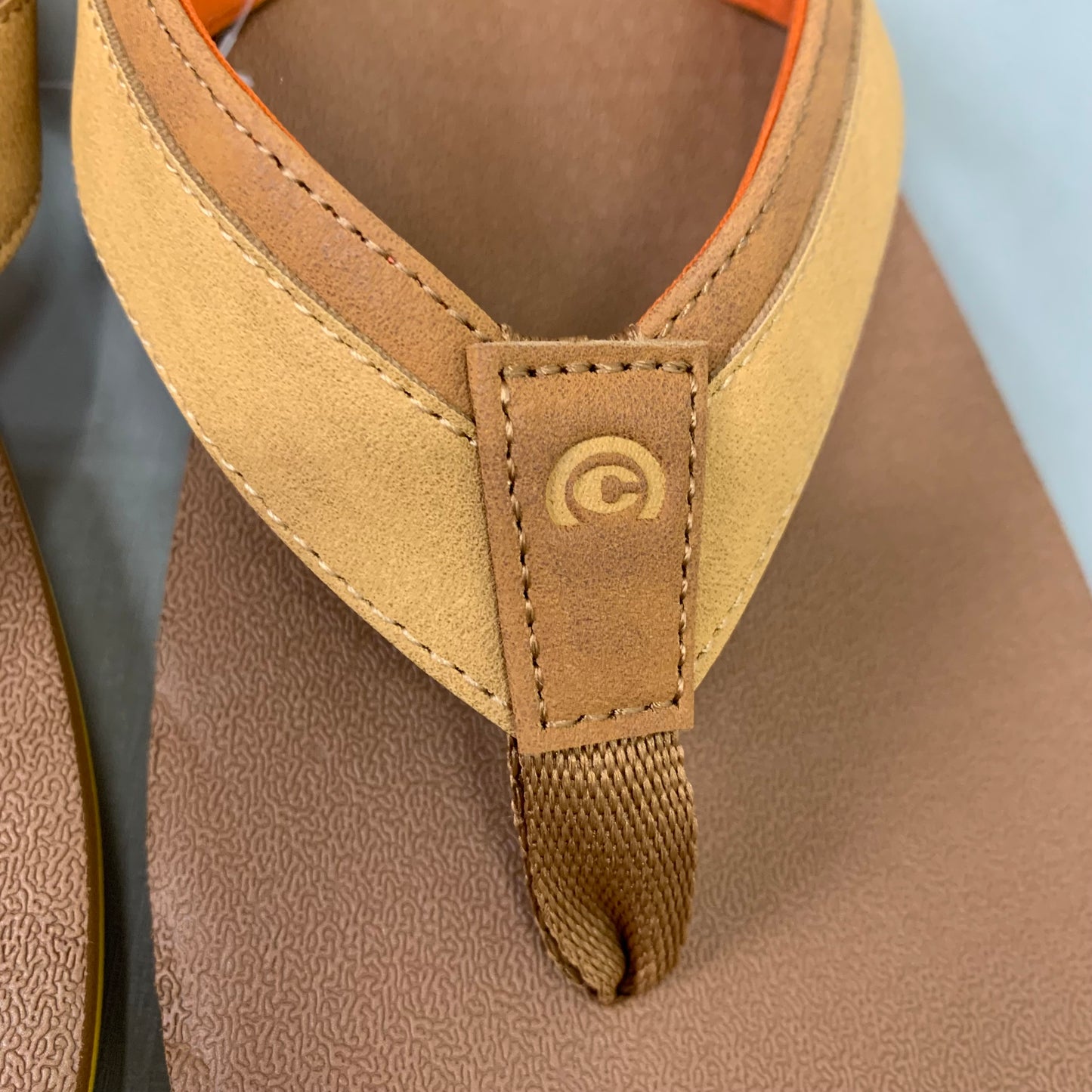 COBIAN Foamie Full Arch Support Sandals Men's Sz 13, 46 Eu Brown FAO25-200-13