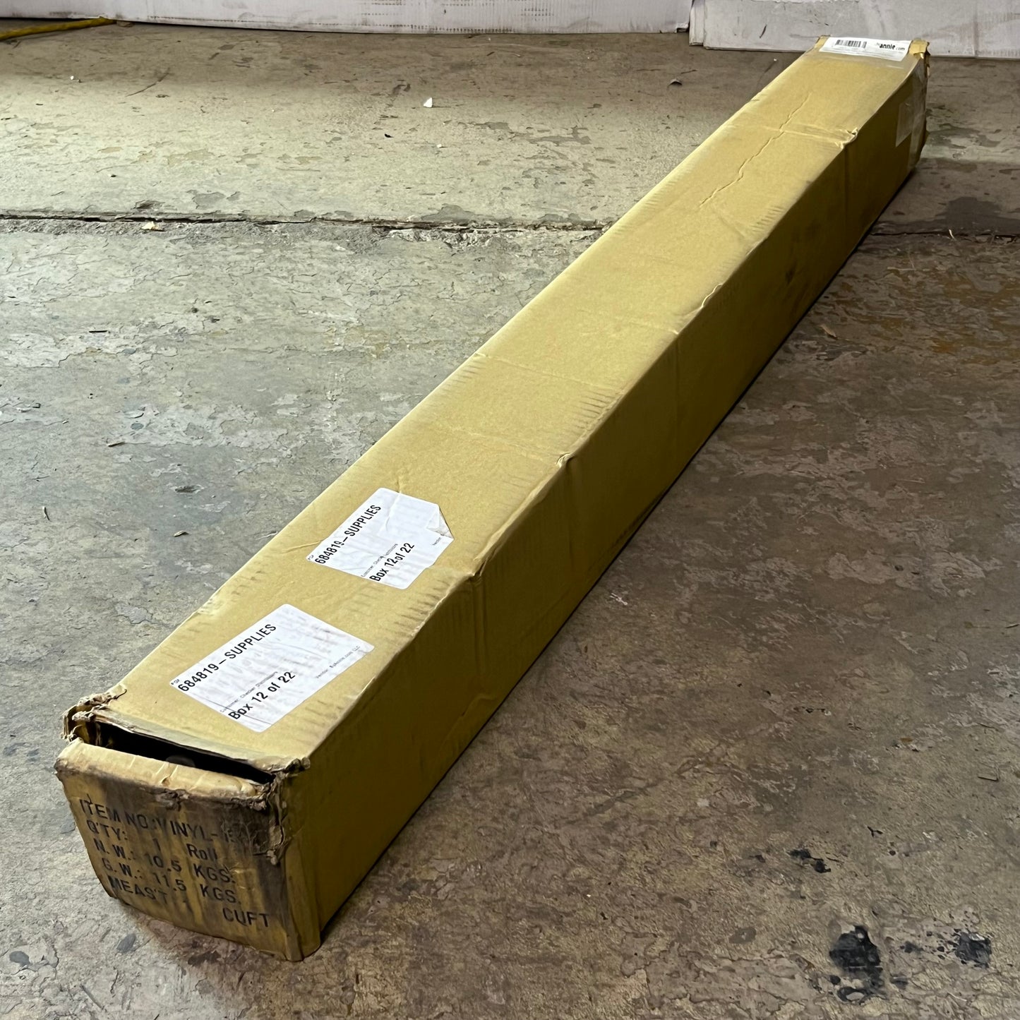 ANNIE Premium Clear Vinyl 16 Gauge 15 yd x 54" SUP151-15YD