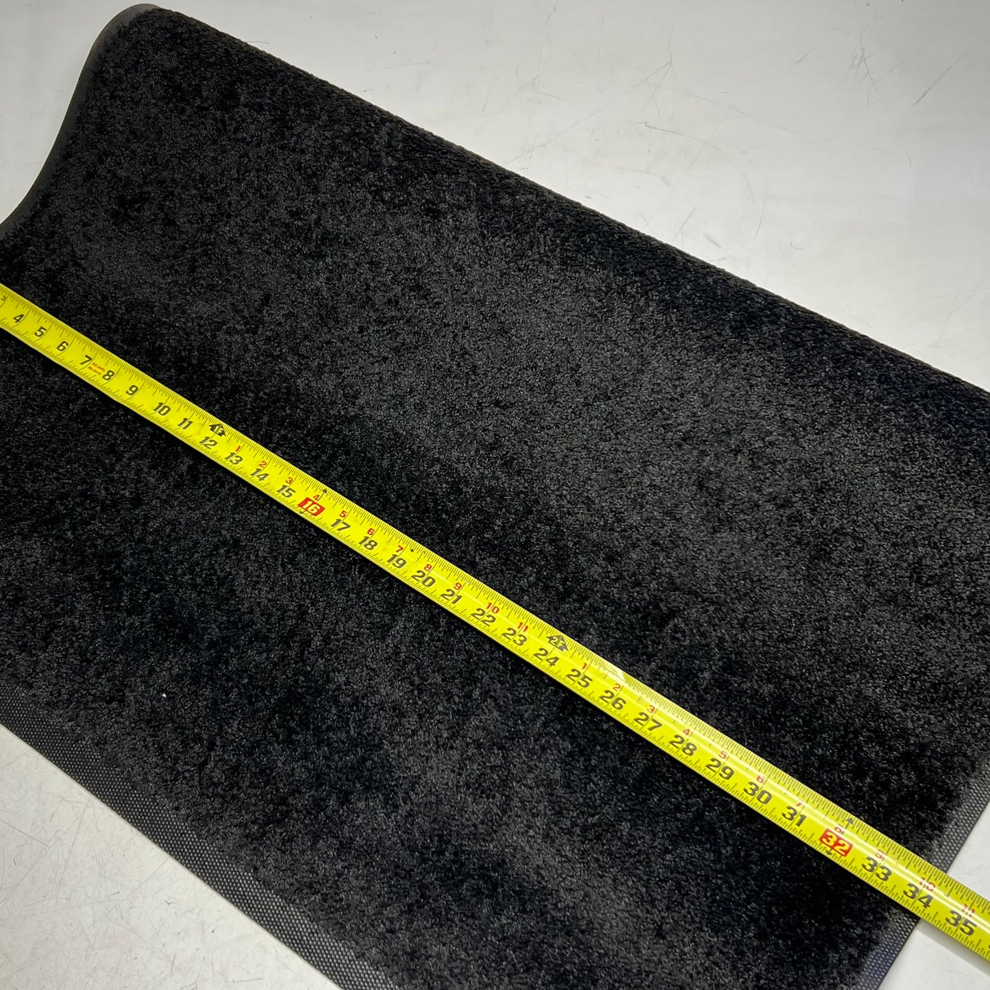 ALSCO UNIFORMS Standard Carpet Mat Sz 3'W x 5'L, Black SO06968180