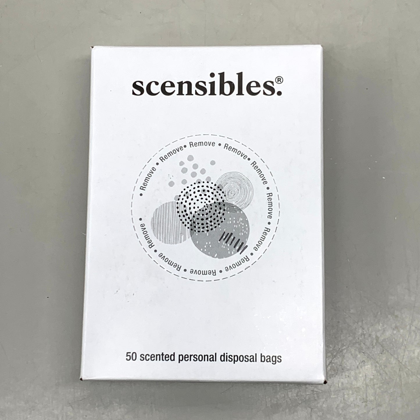 SCENSIBLES (4 PACK) 200 Bags Total Scented Personal Hygiene Disposal Bags SBX50