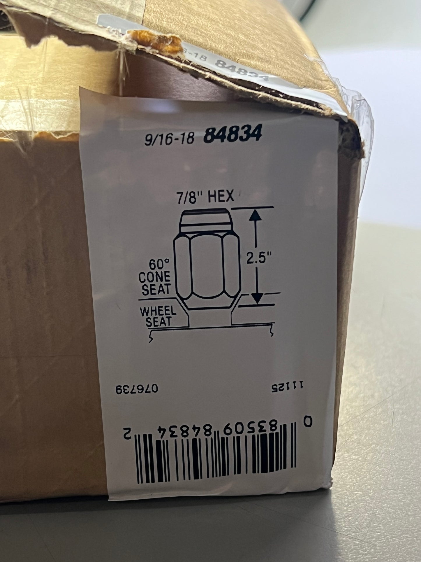 MCGARD Cone Seat Wheel Install Kit For 8 Lug Vehicles 9/16-18 Thread 84834