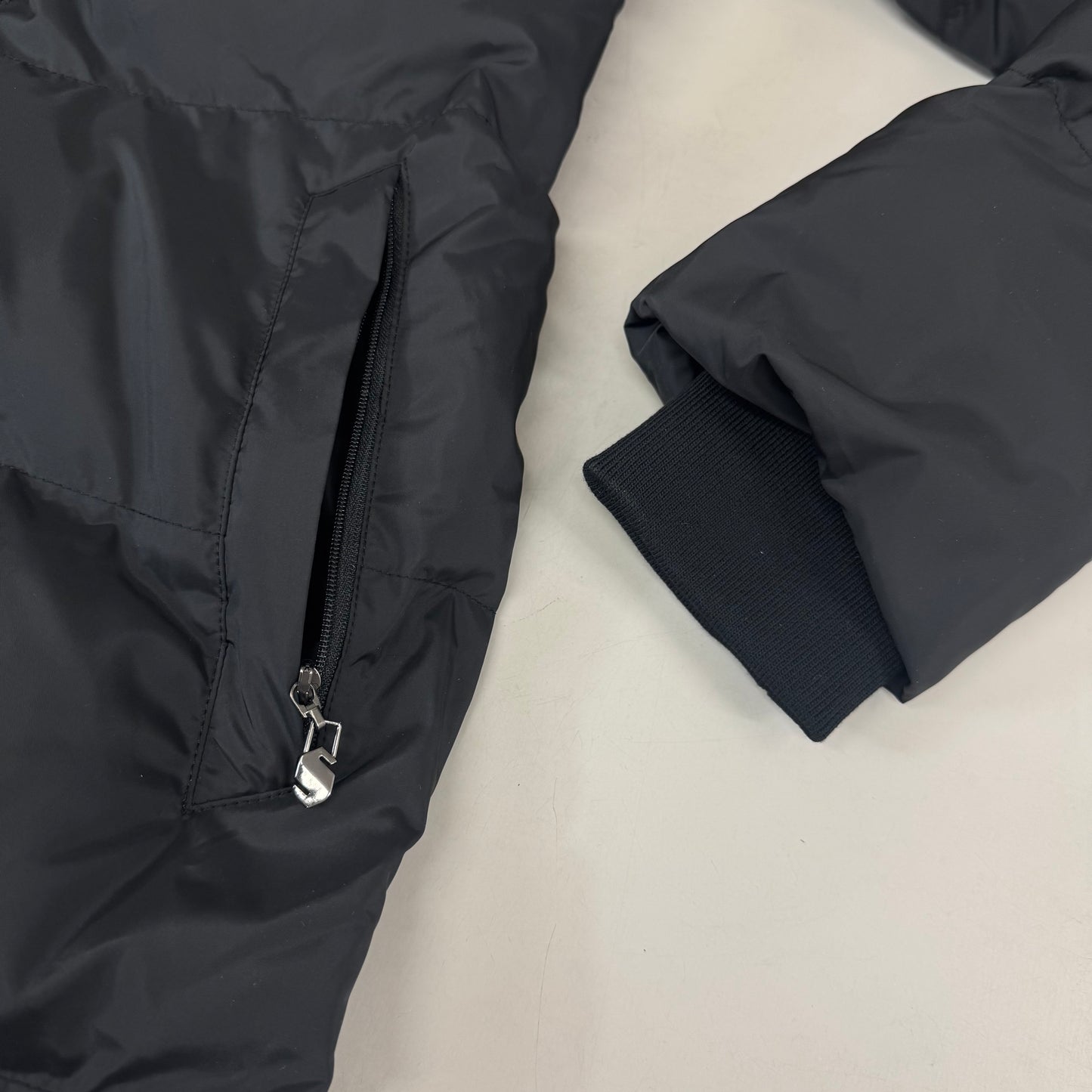 SAMSHIELD Sierra Equestrian Winter Coat Winter Jacket Down To Knees Women's Sz S Black