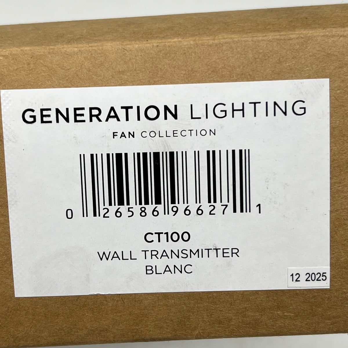 GENERATION LIGHTING Universal Wall & Hand-Held Remote Transmitter White