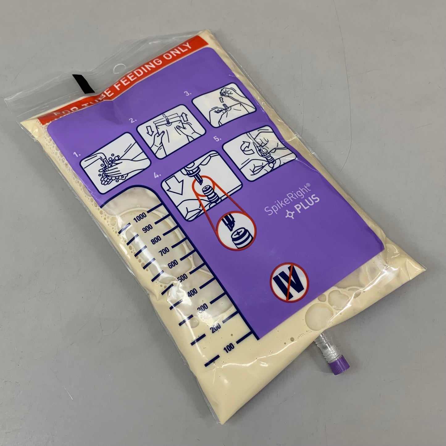 NESTLE (6 PACK) FiberSource HN Unflavored High-Nitrogen Feeding Tube 1 L BB 02/26