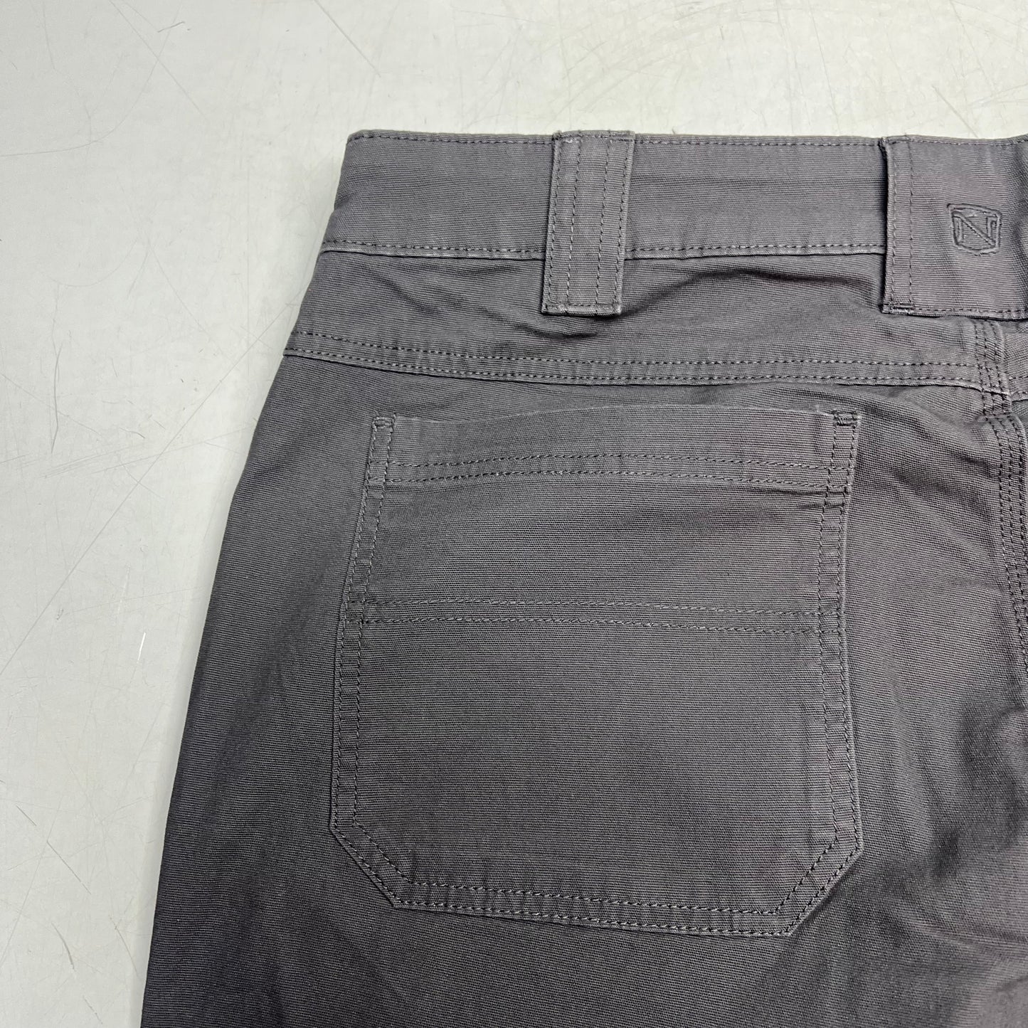 NOBLE OUTFITTERS Flex Stretch Canvas Work Pant Men's Sz 42x34 Asphalt 18425