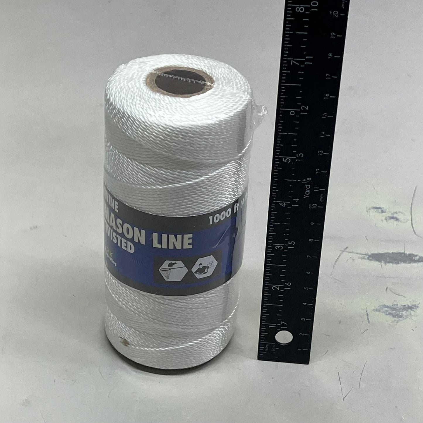 ROPE KING (2 PACK) Mason Line Twine Twisted Polyester 100' #18 White MT-1000