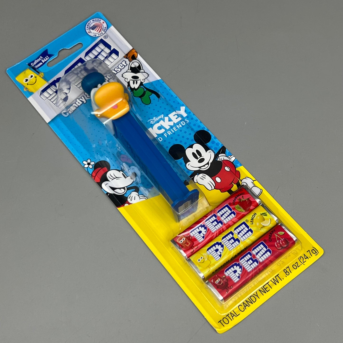 DISNEY PEZ Mickey Mouse & Friends (6 PACK) Candy & Dispenser 039853 BB 11/29