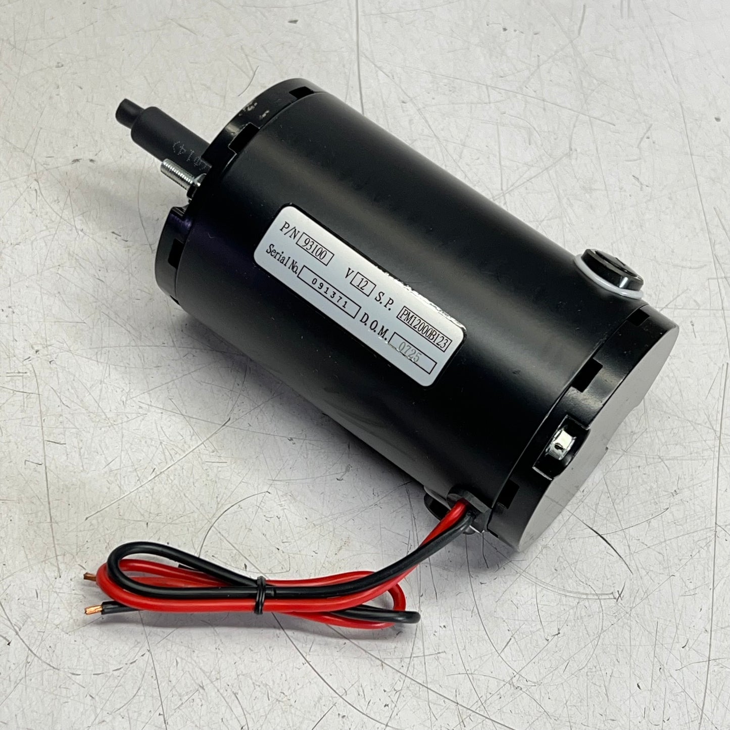 WESTERN Tornado Spinner Motor For Western Tornado & Fisher Polycaster 12V 78300