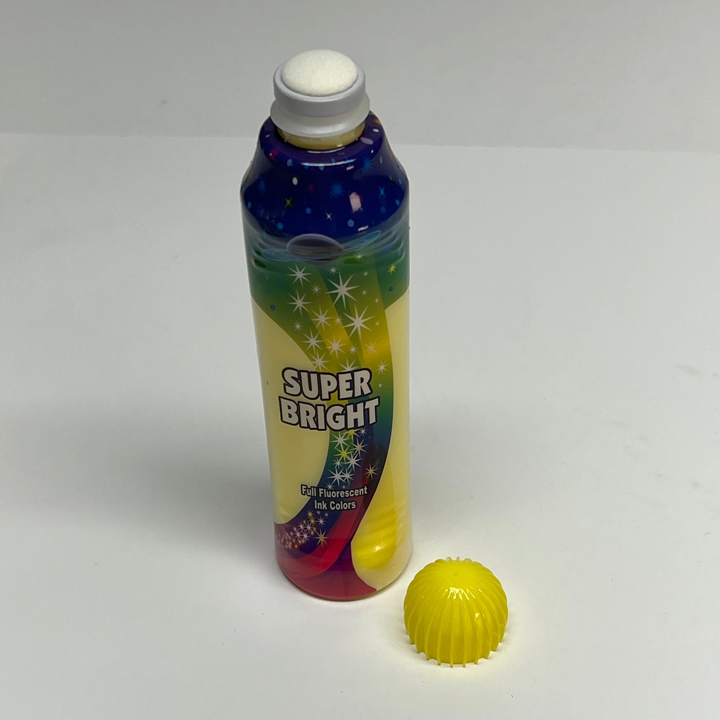DAB O INK (12 PACK) Super Bright Full Fluorescent Bingo Ink Marker 4oz Yellow