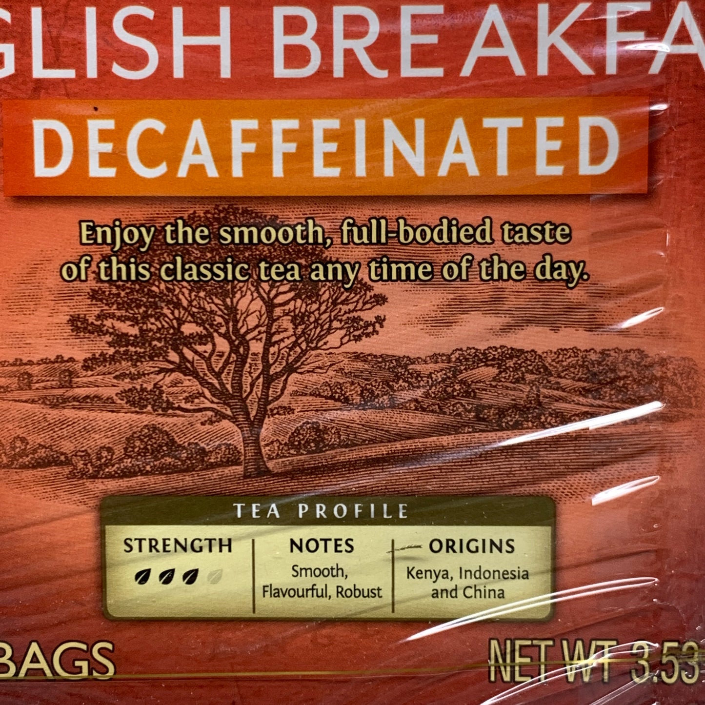 TWININGS (2 PACK) 100 Bags English Breakfast Decaffeinated Pure Black Tea BB 05/2025 (New Other)