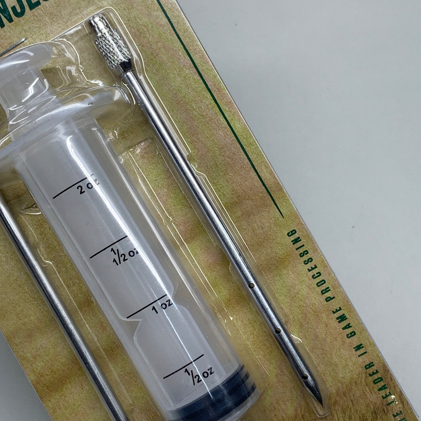 LEM (2 PACK) Meat Injector With 2 Needles 2 oz Capacity 388