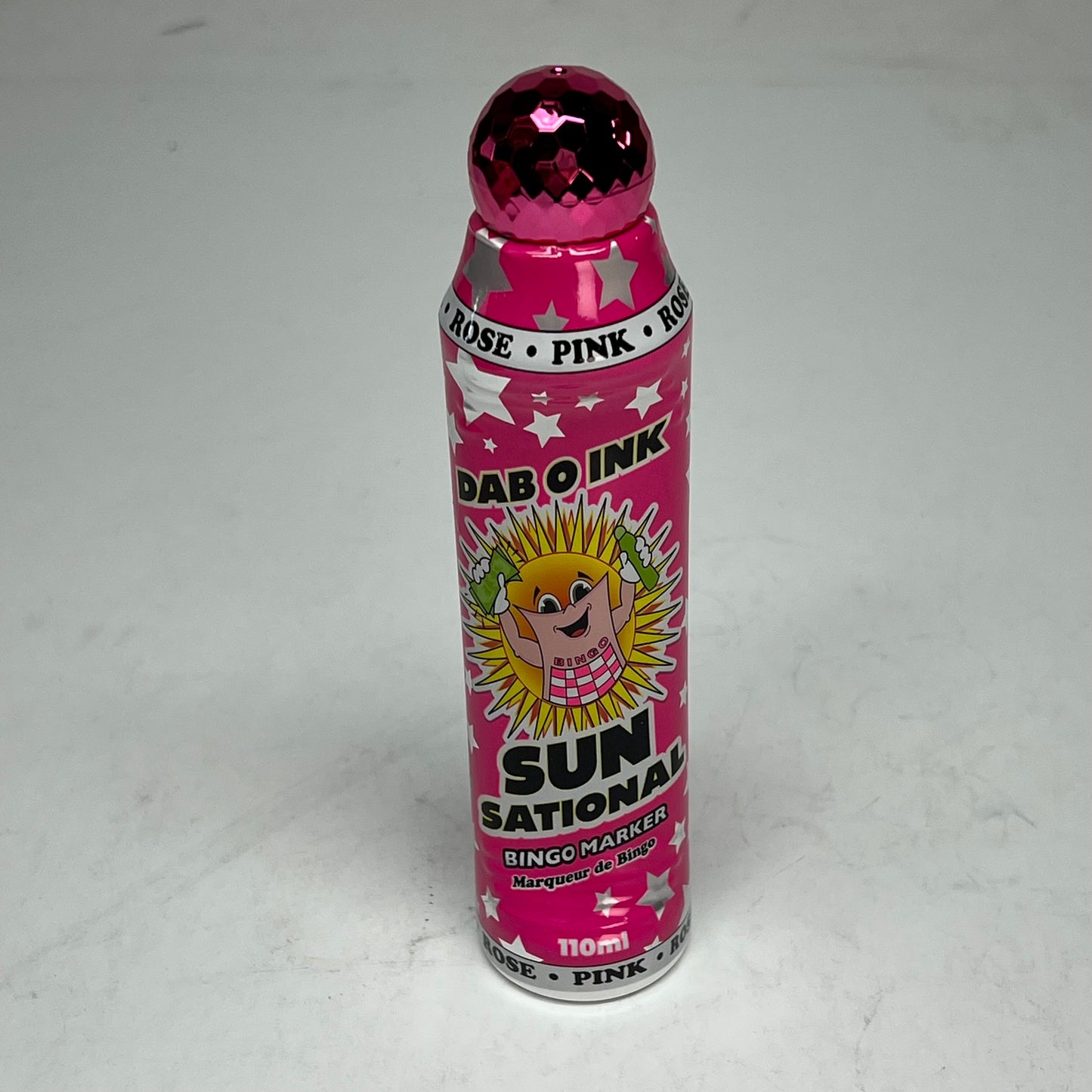 DAB O INK (12 PACK) Sun Sational Bingo Marker Bright Ink 110ml/4oz Pink D26