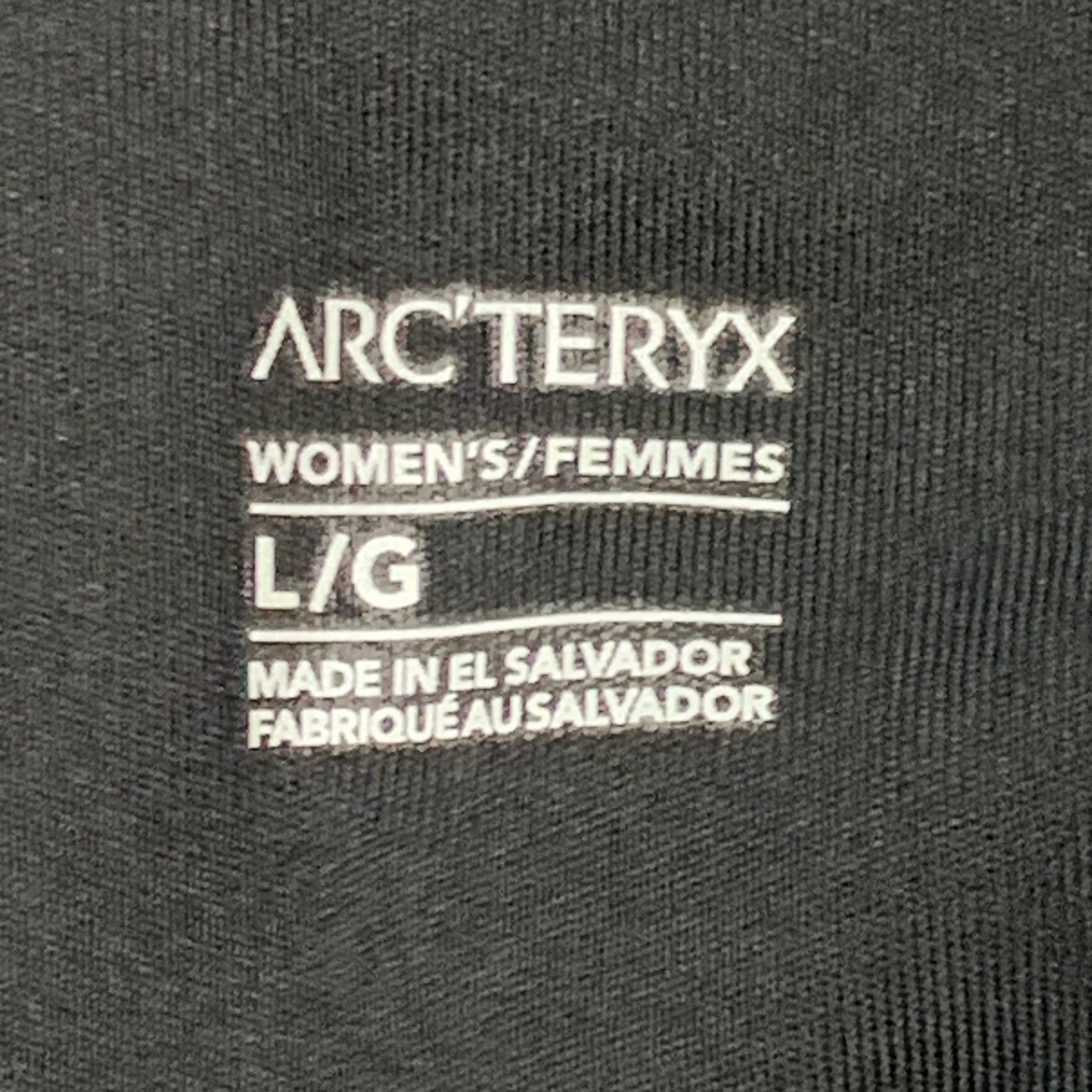 ARC’TERYX Rho Heavyweight Bottom Fleece Base Layer Women's Sz L Black 29859