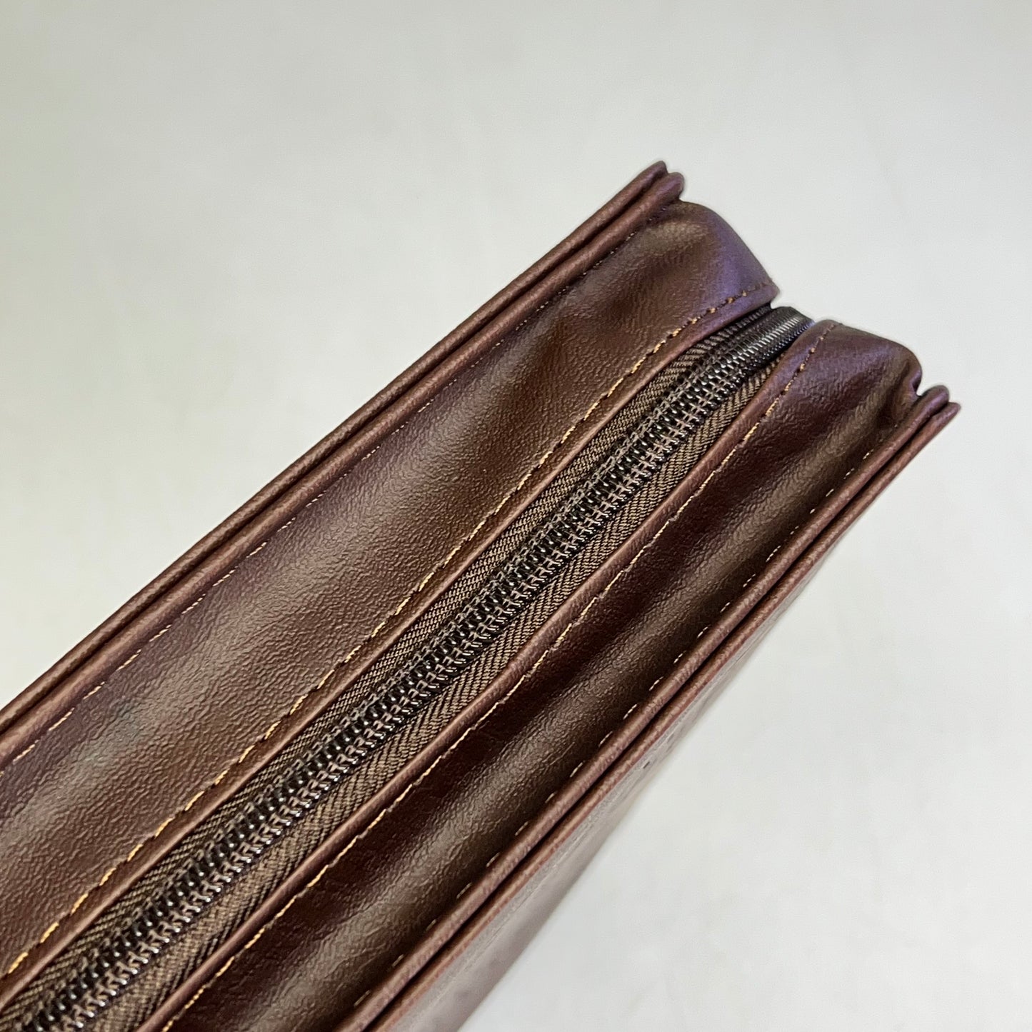 CHRISTIAN ART GIFTS Isaiah 9:6 Faux Leather Classic Bible Cover 8"x11" Walnut