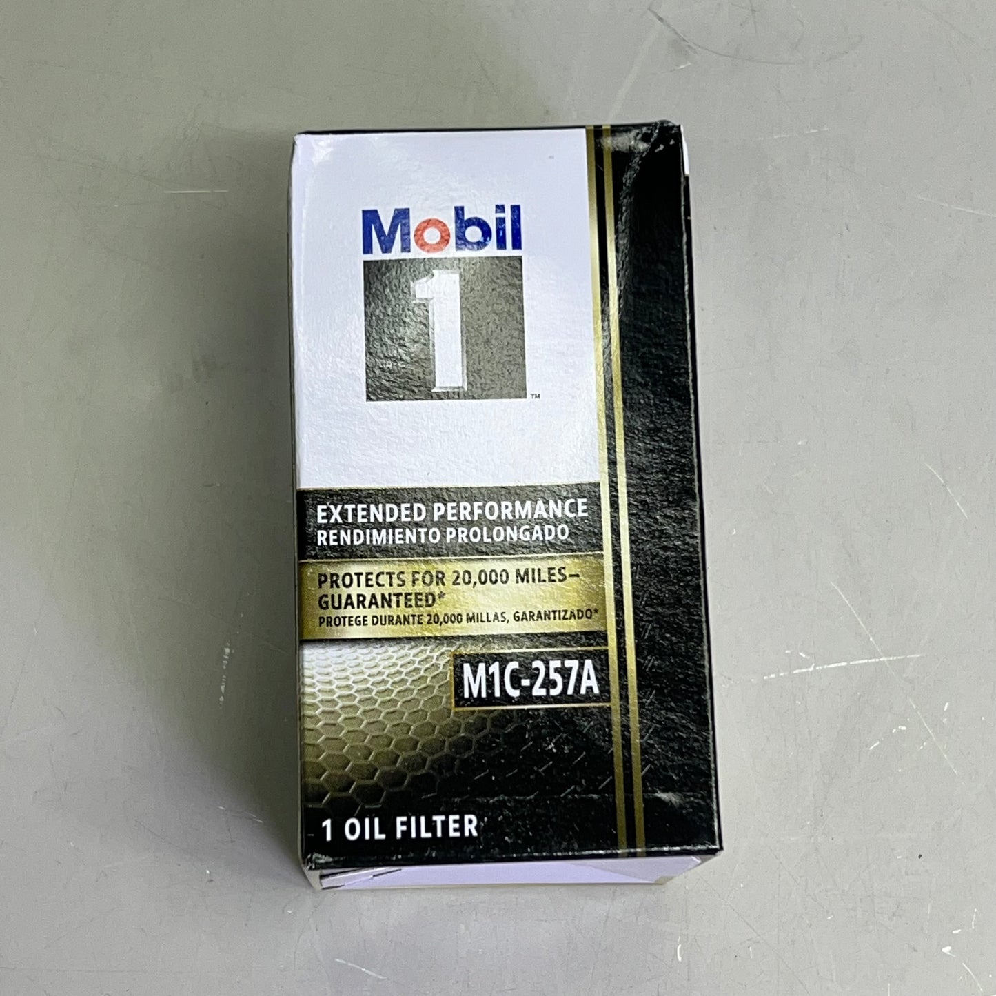 MOBIL 1 Engine Oil Filter Protection For 20,000 Miles M1C-257A