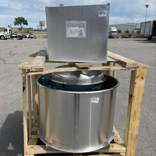 Z@ NAKS Centrifugal Upblast Exhaust Fan, 28B Belt Driven 20260408 (New)