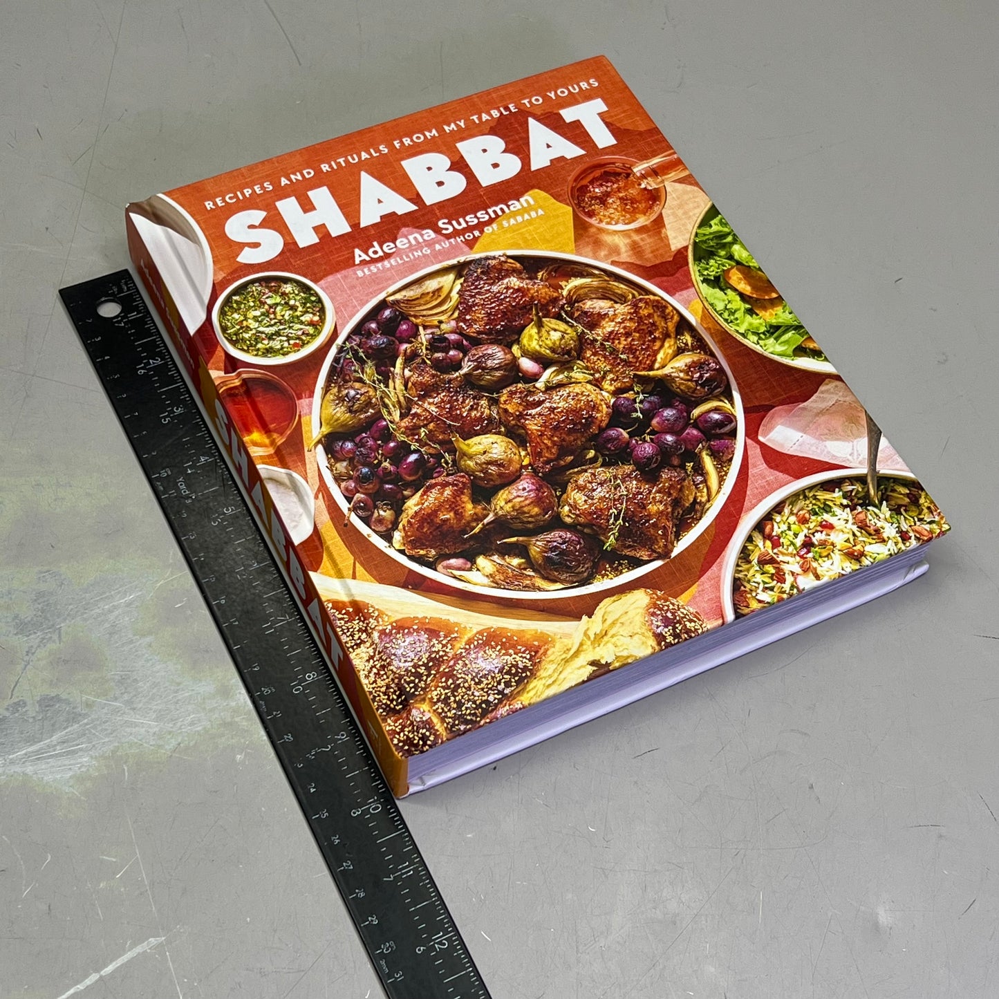 SHABBAT Hardback Recipe Book By Adeena Sussman "From My Table To Yours"