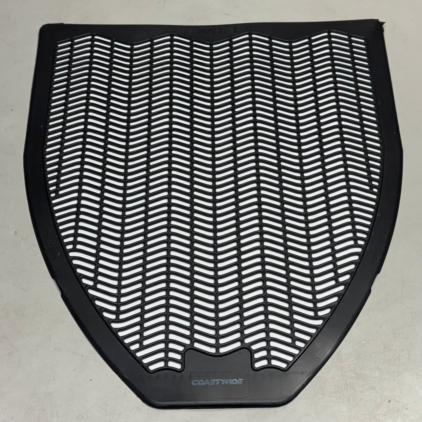 COASTWIDE PROFESSIONAL (6 Pcs) Urinal Floor Mat 20" x 17.5" Black