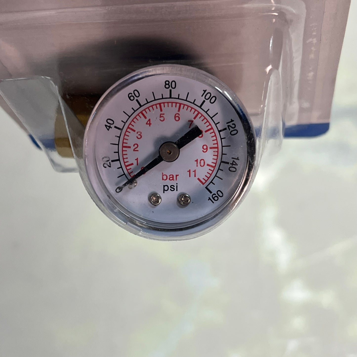 TRU-FLATE In-Line Air Line Regulator & Gauge 0-160 PSI 1/4" Female & Male 41-135