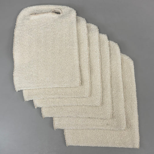 Bakers Pad (6 Pack) Pan Grabber W/ Wrist Slit Ambidextrous 1/2"x11" Natural