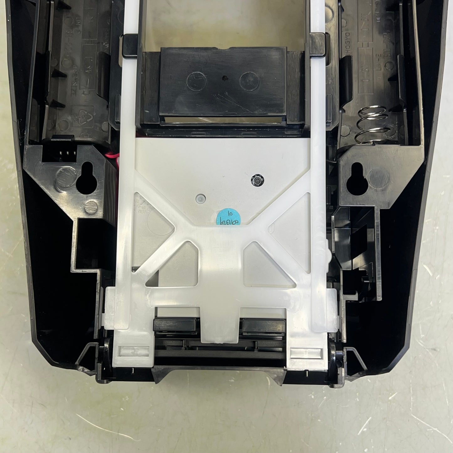 ZA@ NEPTUNE Automatic Soap Dispenser 11"x7"x5" Black/Clear (As-is)