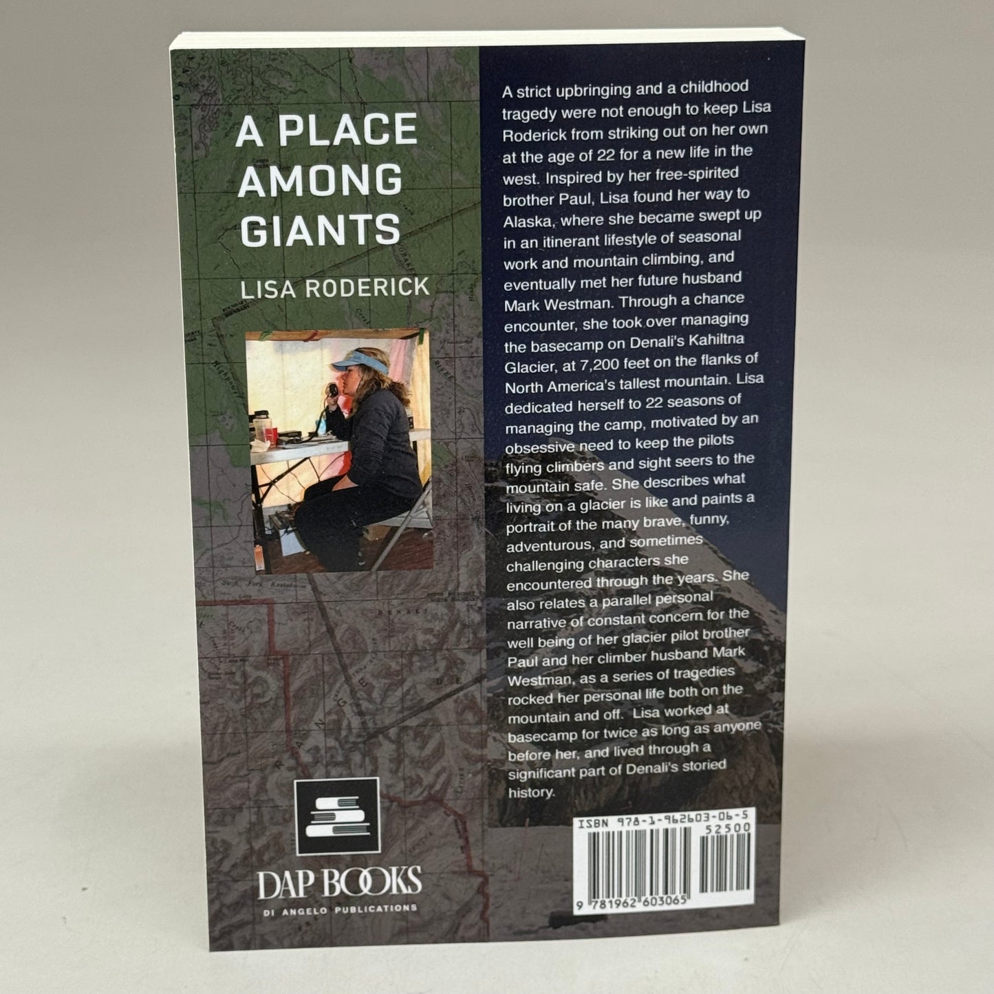 DAP BOOKS By Lisa Roderick A Place Among Giants 300Pages