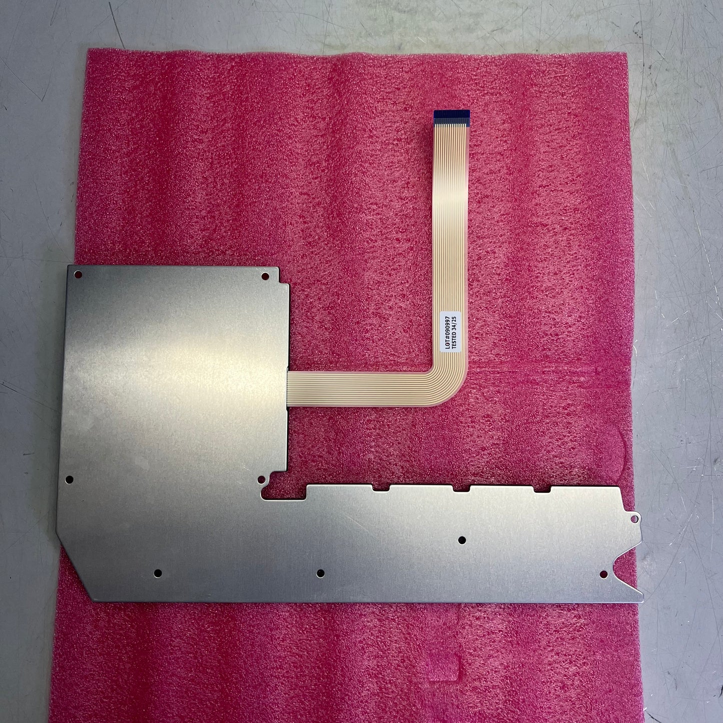 PRINTEC Membrane Keypad Assembly W/ FFC Connector Black/Blue A-0115-0716-0011