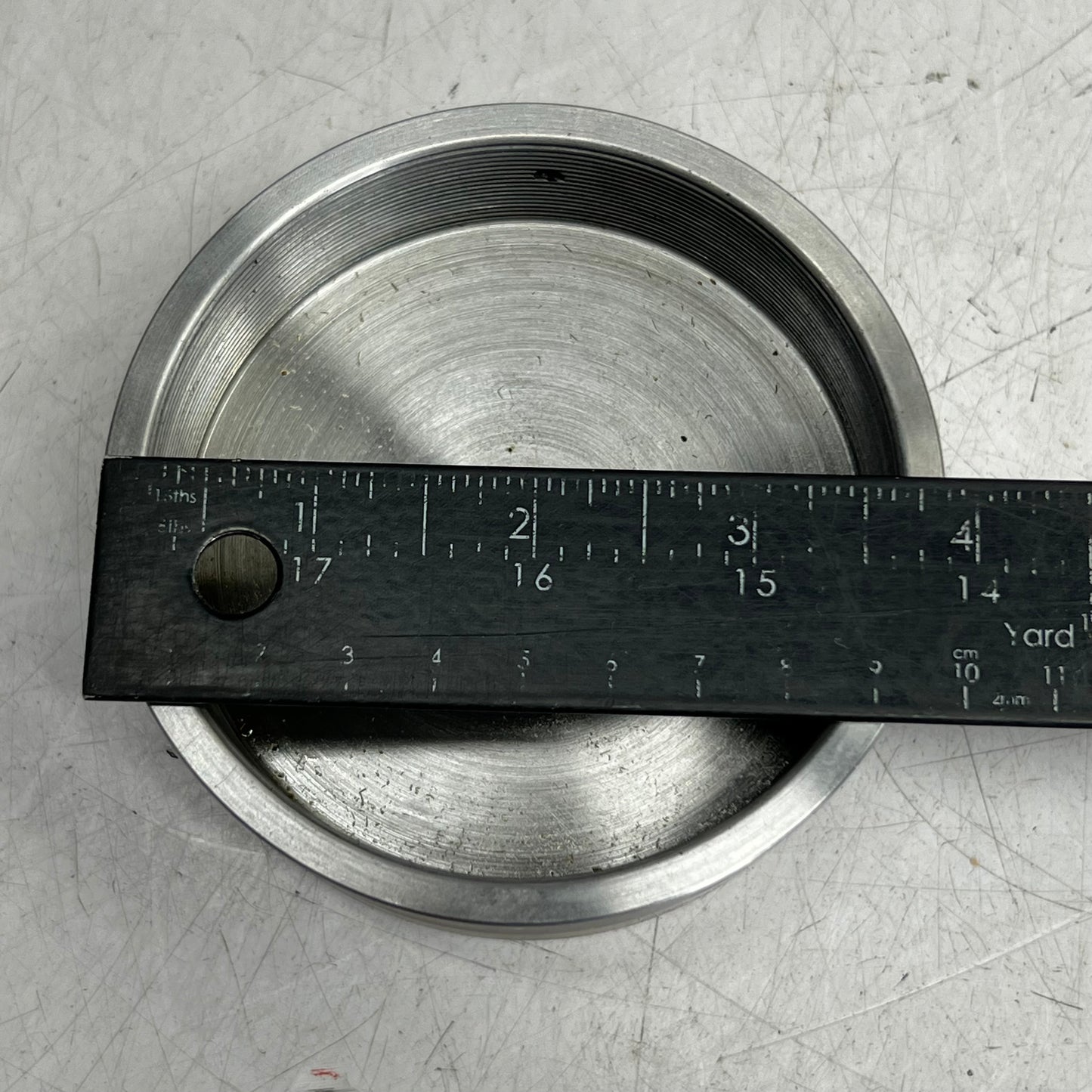 PADGETT MACHINE TOOLS Rear Main Seal Installer Tool Sz 3.8"D x 1.7"H, P550674 E