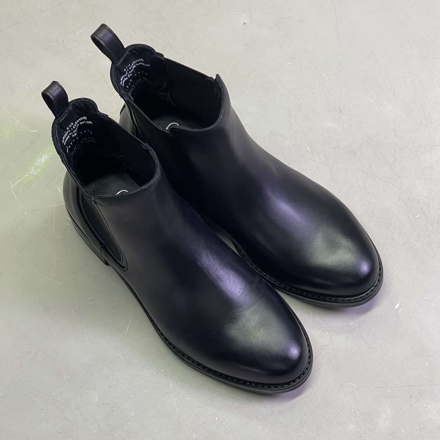 THURSDAY BOOT CO. Duchess Boot Women's 6 Black Leather DCSBPA6