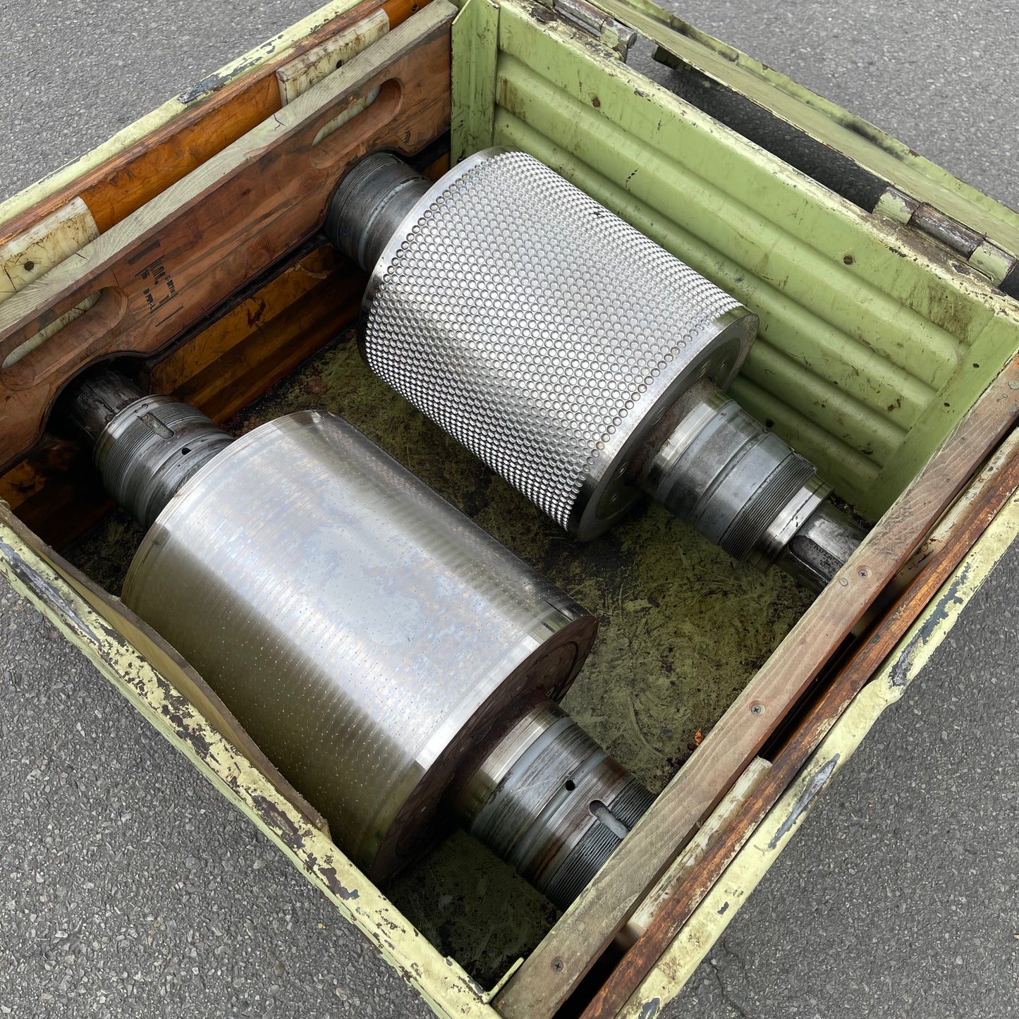 Z@ MIXED (2 PACK) Industrial Rollers 31"x14" Steel
