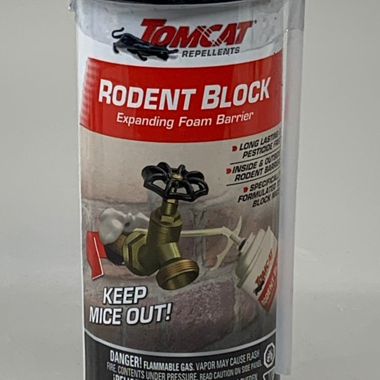 TOMCAT (3 PACK) Repellents Rodent Block Expanding Foam Barrier 12 oz 4418510