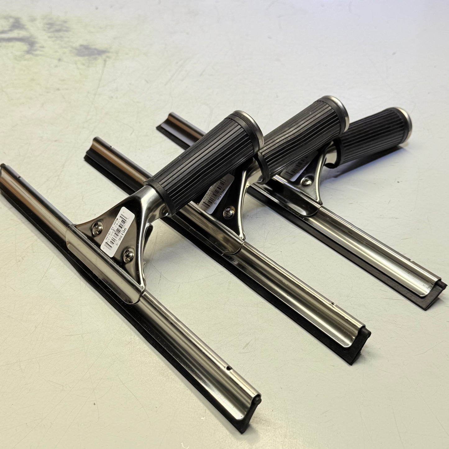 MAXIPLUS (3 PACK) Window Squeegee 12" Silver/Black 96156-S