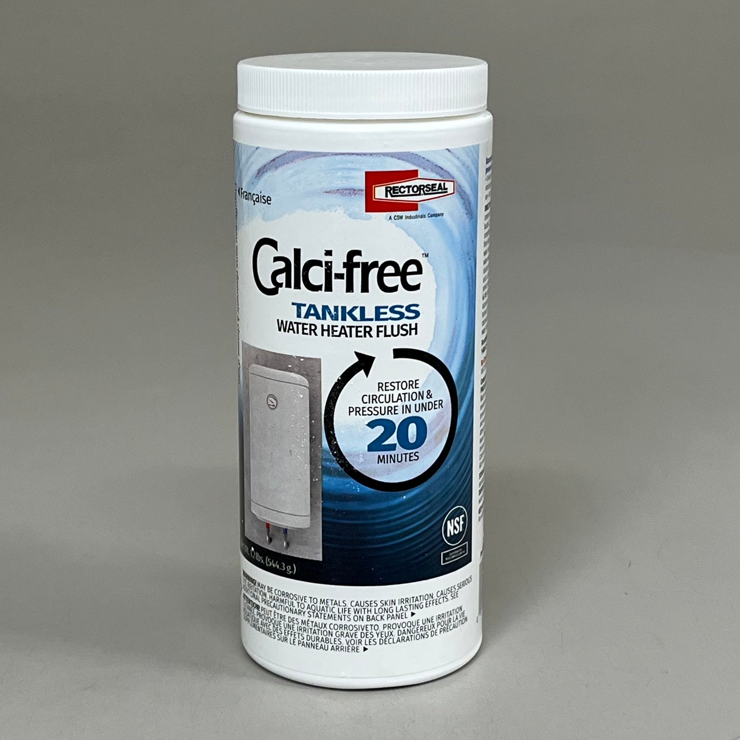 RECTORSEAL (2 PACK) Biodegradable Calci-Free Tankless Water Heater Flush 68708