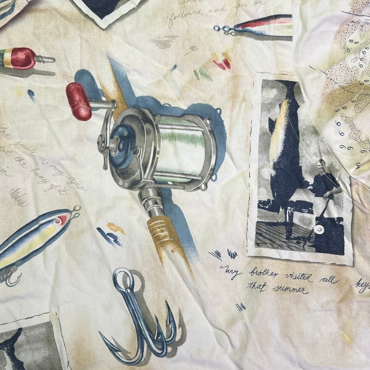 POLO BY RALPH LAURN Vintage Camp 100% Cotton Men's Sz XL Tan