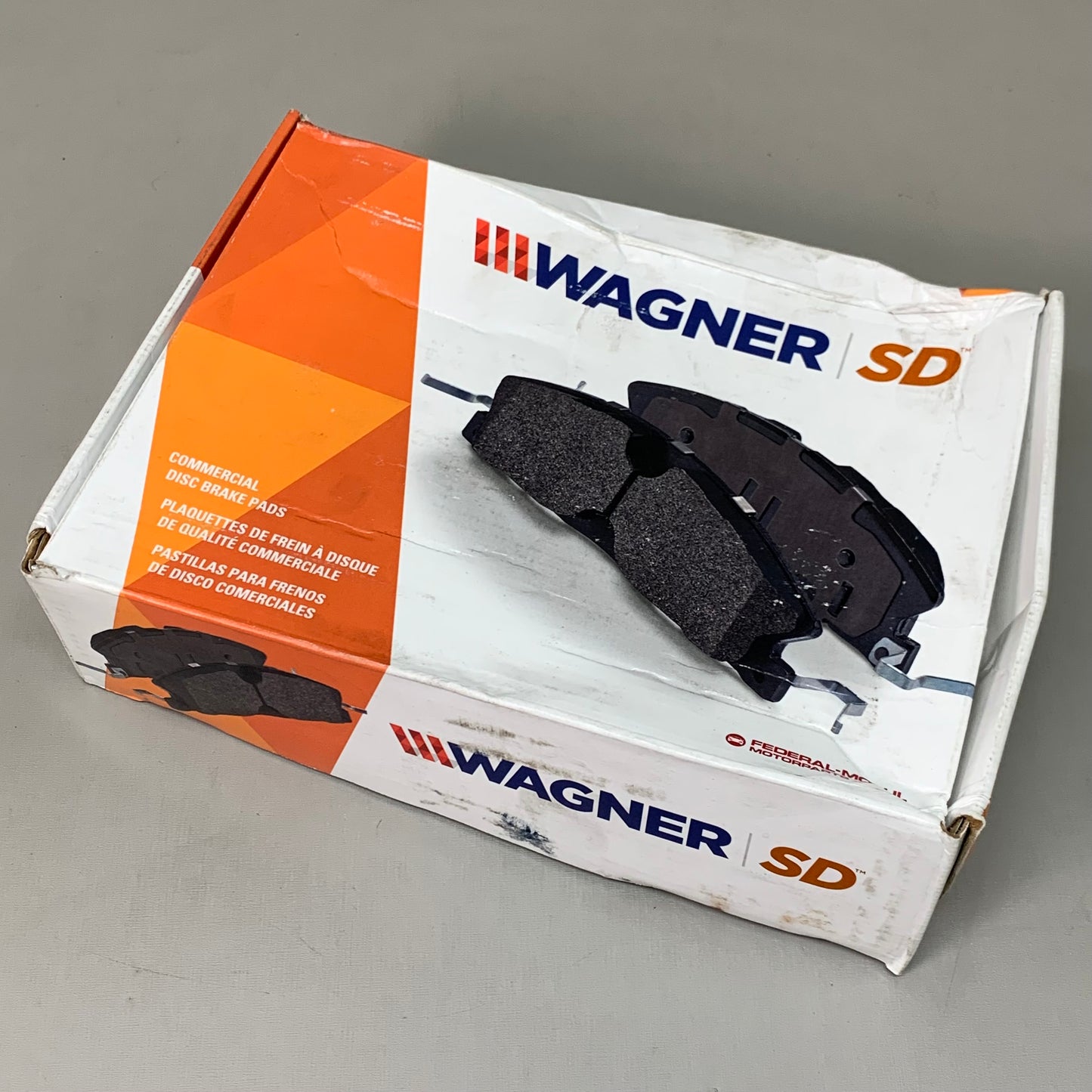WAGNER SevereDuty Semi-Metallic Disc Brake Pad Set 6" x 2" SX370